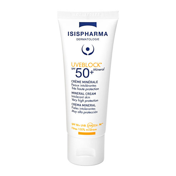 ISISPHARMA Uveblock Spf50+ Mineral Cream 40 ML