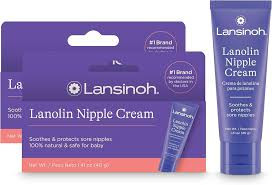 Lansinoh Baby  100% Natural and Safe Lanolin Nipple Cream for Breastfeeding, Ethically Sourced