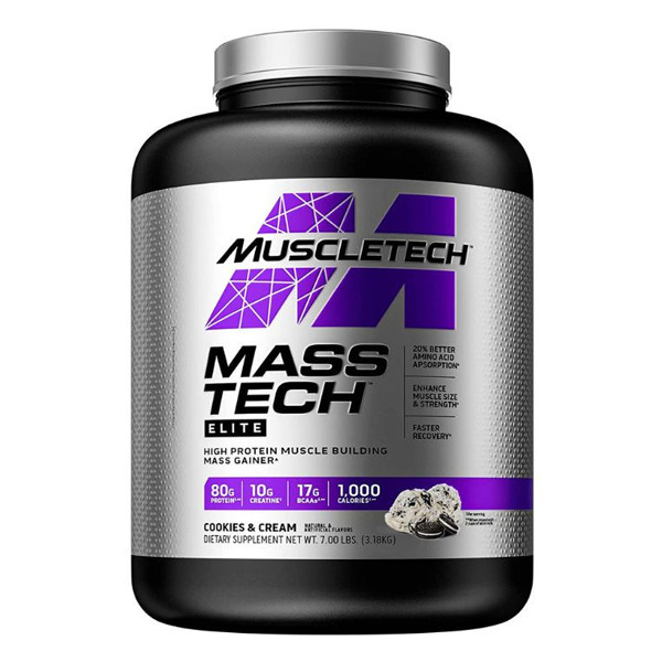 Muscle Tech Mass Tech Elite Cookies and Cream 7 LBS