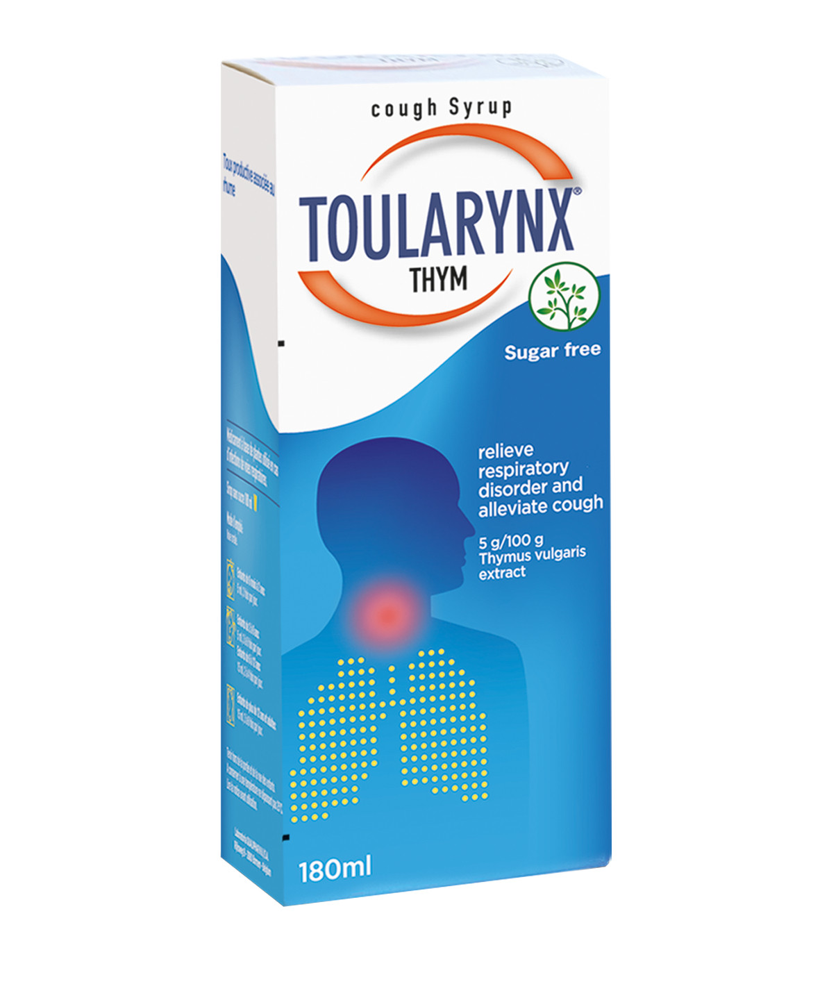Toularynx Thym Syrup 180 ml