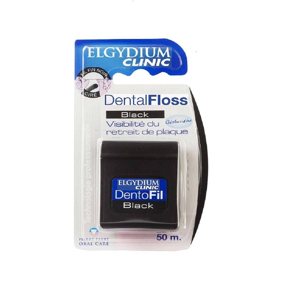 ELGYDIUM DENTAL FLOSS BLACK