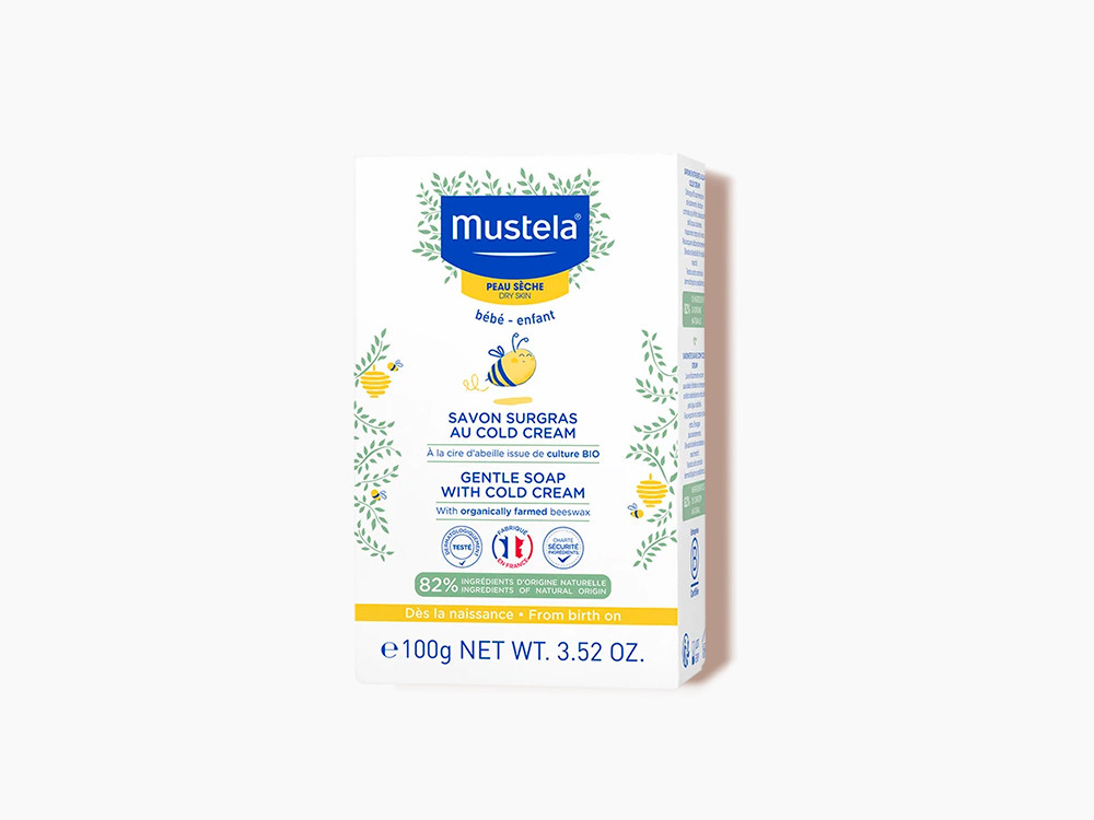 Mustela Gentle Soap with Cold Cream and Beeswax-100g