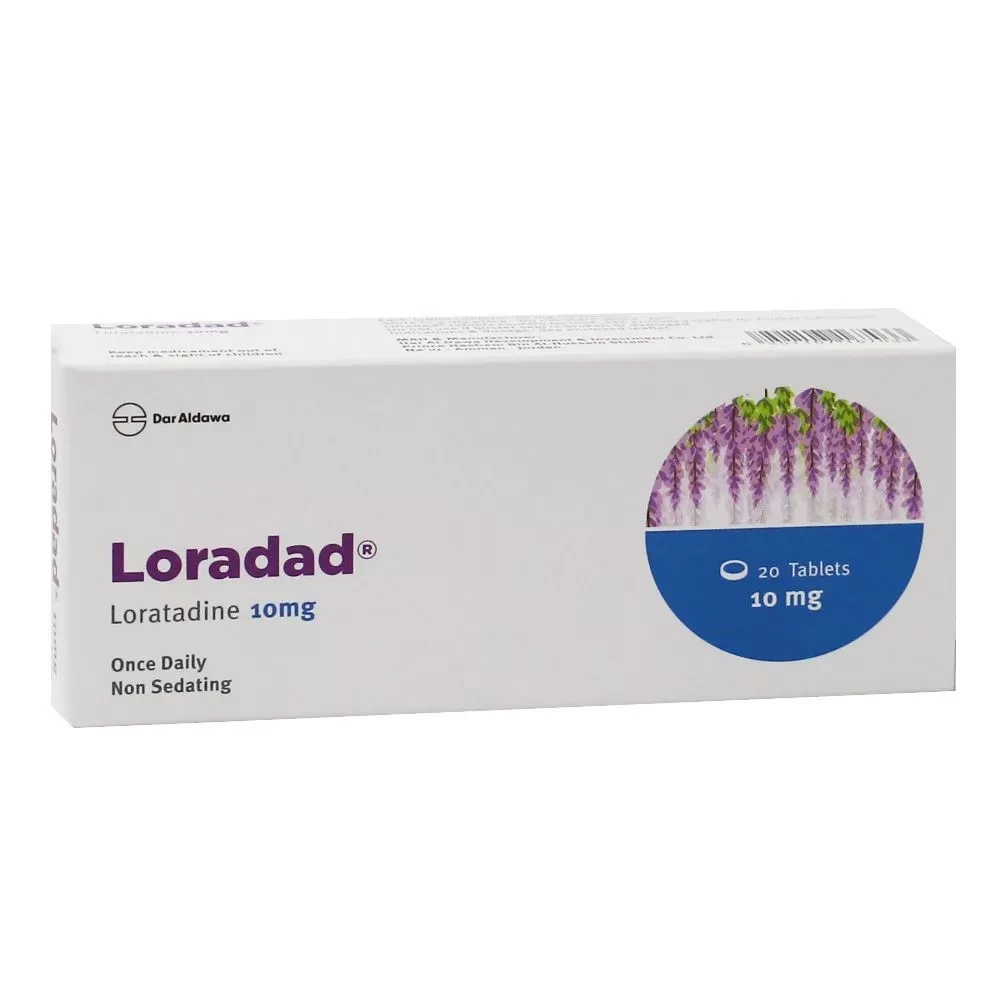 LORADAD-10MG-20'S-REDUCE-ALLERGY-ICHY-NOSE-EYES-SNEEZING MEDILIFE ...