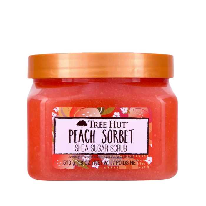 Tree Hut Shea Sugar Scrub Peach Sorbet