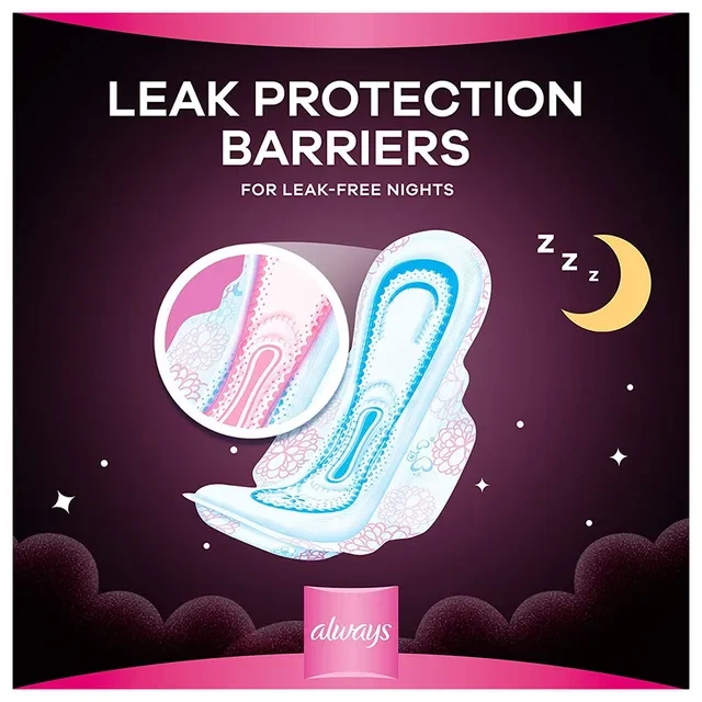 Buy Always Dreamzz Women Pads Clean & Dry Maxi Thick Night Long With Wings  20 Counts Online