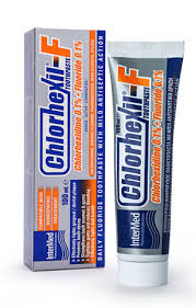 InterMed 100 mlChlorhexil Anti Bacterial Toothpaste Chlorhexidine 0.1% + Fluoride 0.1%