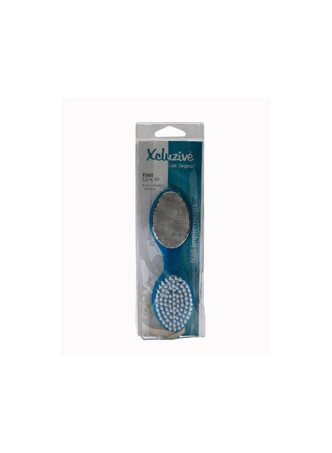 Xcluzive 4-In-1 Foot Care  Is A Smart Accessory Kit Blue