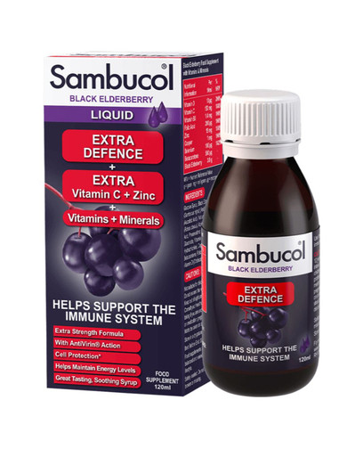 Sambucol Extra Defence Liquid 120ml