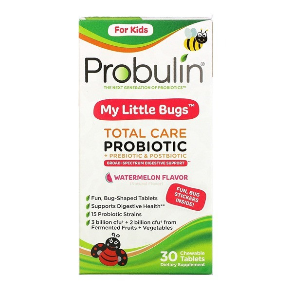 Probulin My Little Bugs Total Care Probiotic Chewable Tablets 30S