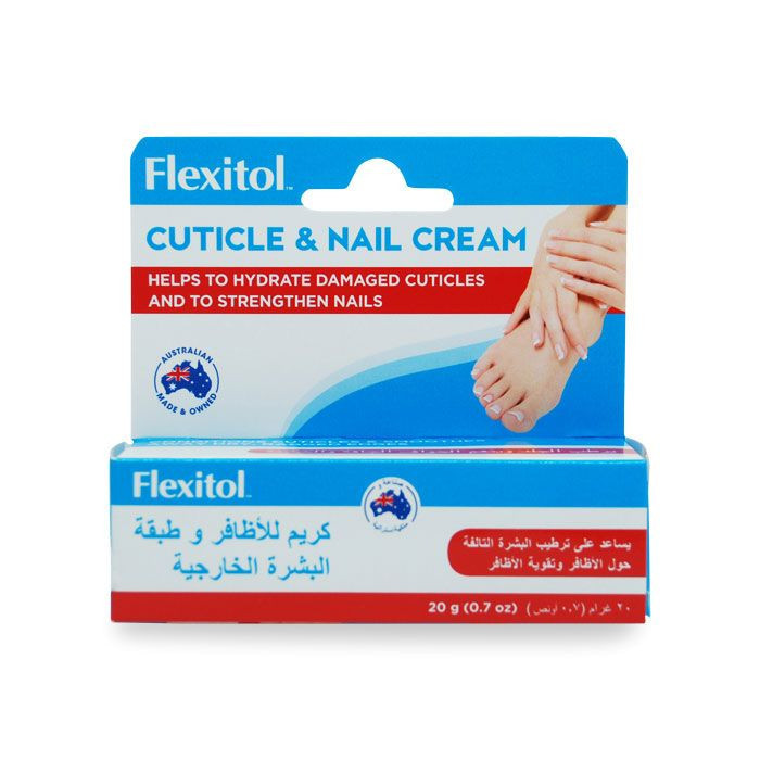 FLEXITOL CUTICLE & NAIL CREAM 20GM