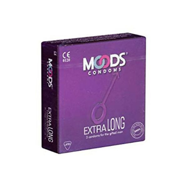 Moods Extra Long Condoms 3'S