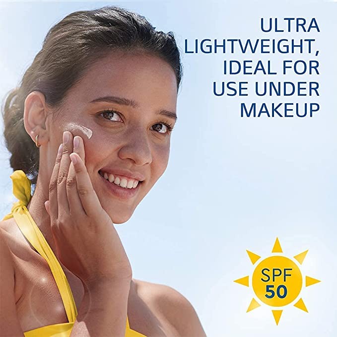 Buy Cetaphil Sun Face Fluid SPF 50+ Tinted 50ml Online at Best Price in ...