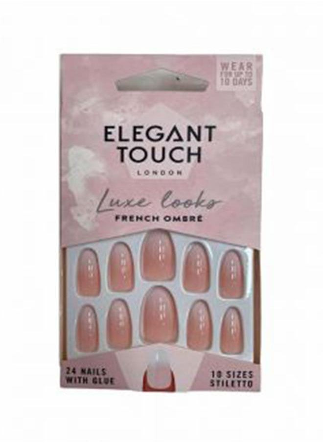 ELEGANT TOUCH  109 Nails Luxe Looks French Ombre