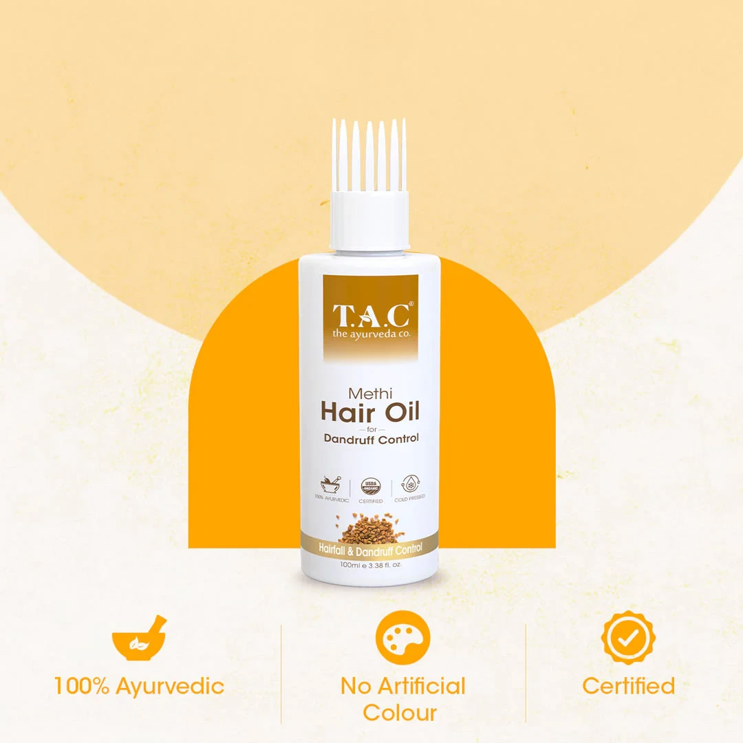 TAC  Methi Anti-Dandruff Hair Oil 100ml
