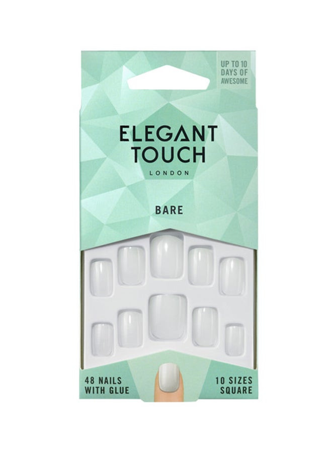 ELEGANT TOUCH  False Nails Set 1 48-Piece