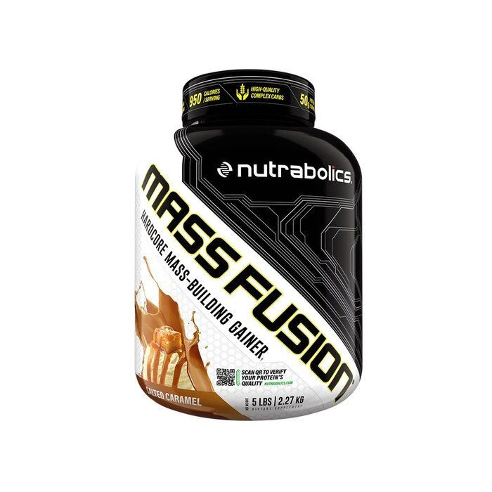 Nutrabolics & nbsp  5 Lb Mass Fusion Salted Caramel