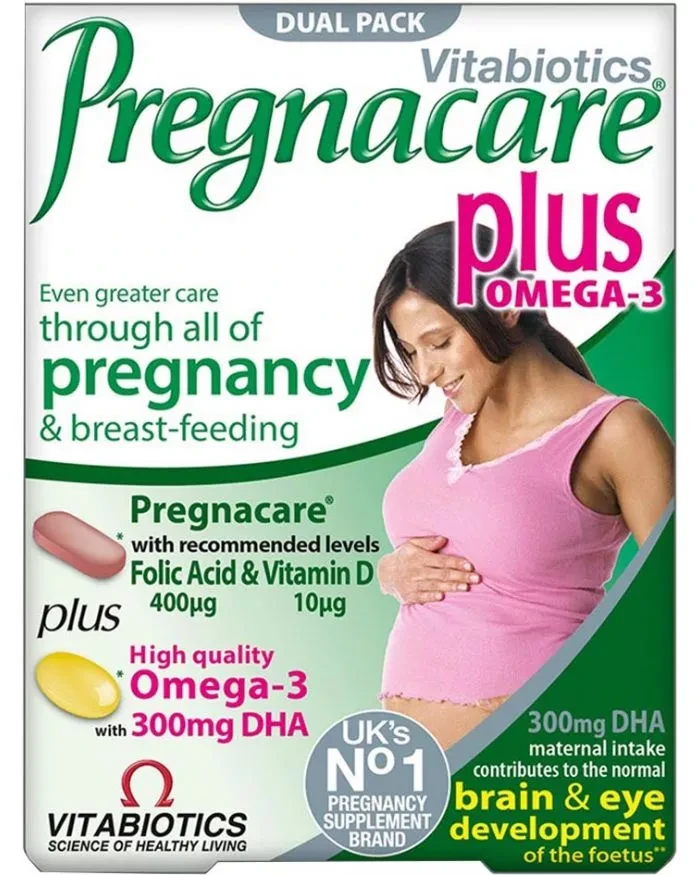 Vitabiotics Pregnacare Plus Omega-3 Capsules 56'S