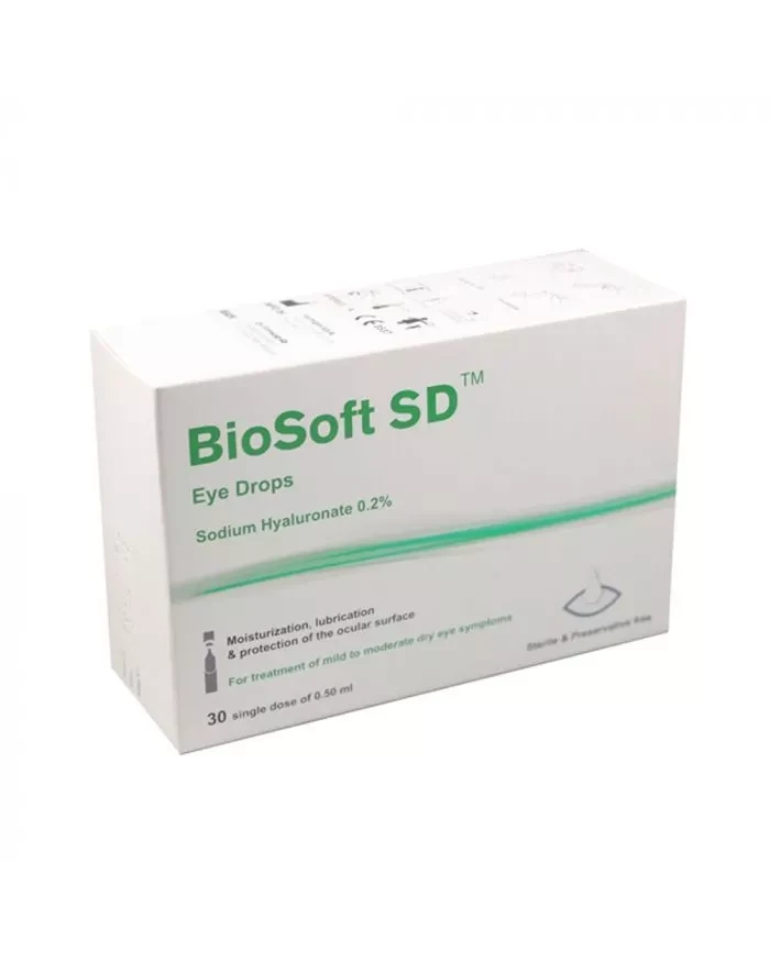 BioSoft SD Eye Drops 0.5 ml 30'S