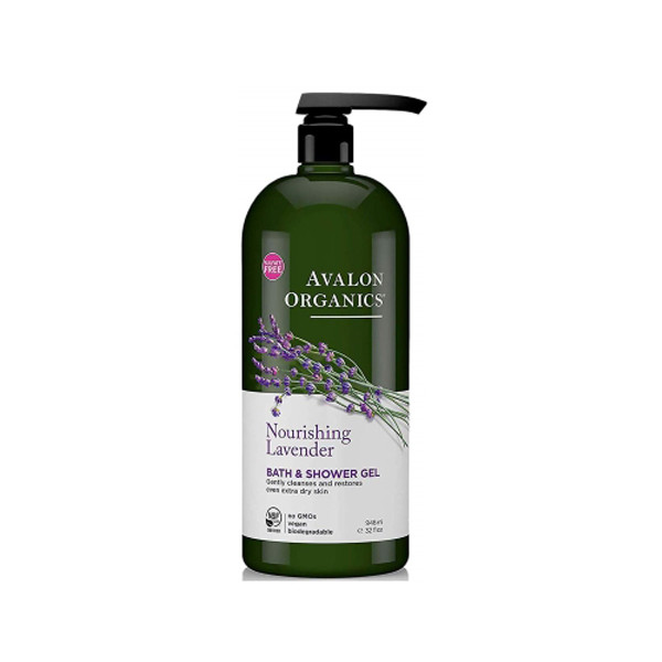 Avalon Organics Lavender Bath & Shower Gel 12 oz