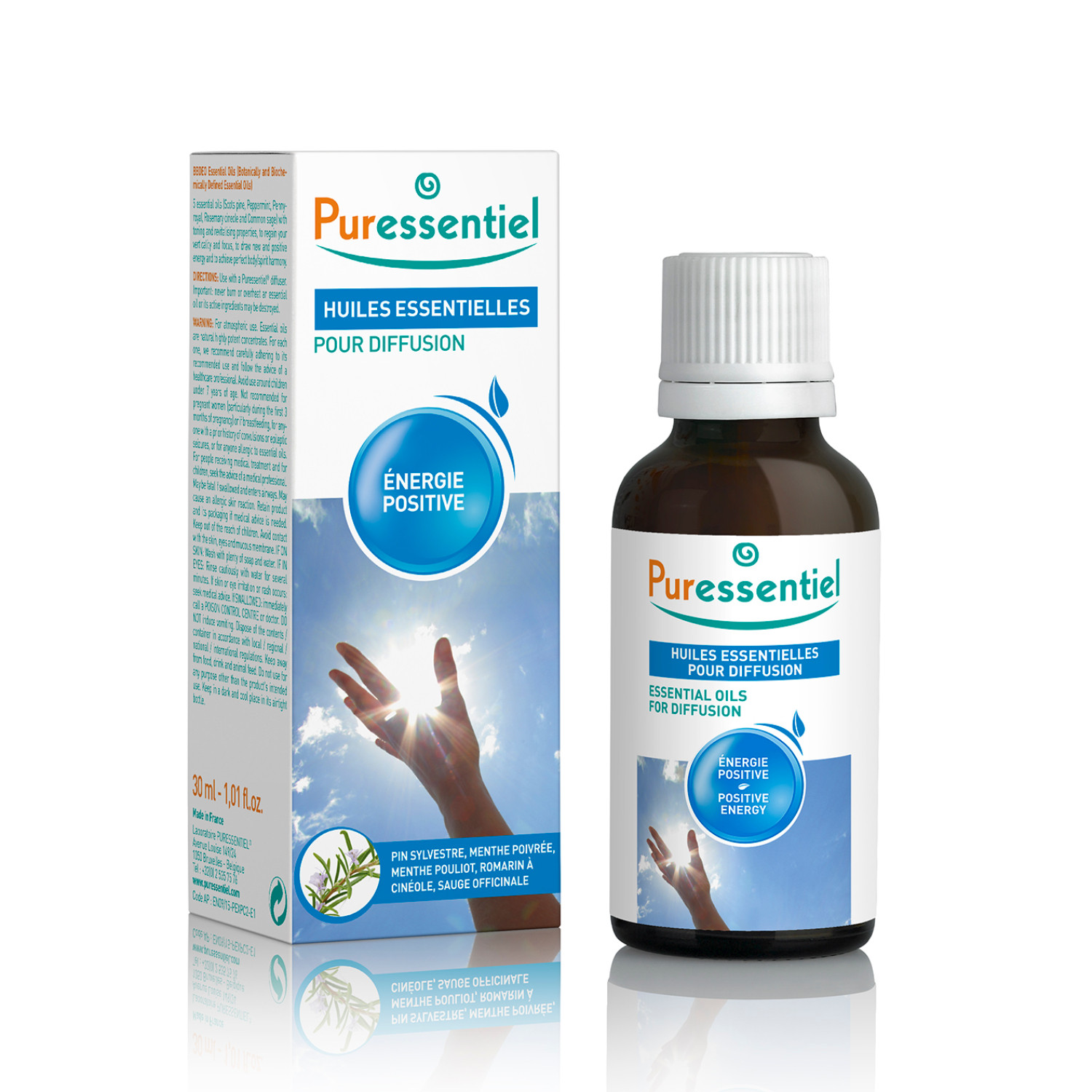 Puressentiel Essential Oils for Diffusion Positive Energy 30ml