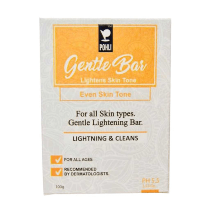 Pohli Gentle Bar Soap Lightens Skin Tone 100 gm