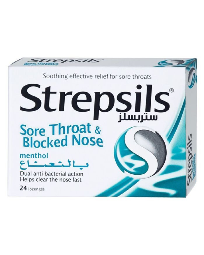 Strepsils Menthol Lozenges 24'S