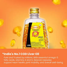 Seacod Pure Cod Liver Oil 300 mg كبسولات 100