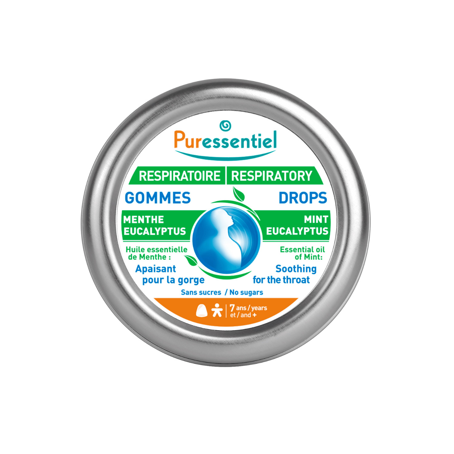 Puressentiel Respiratory Throat drops Mint & Eucalyptus