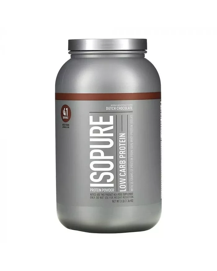 Isopure Low Carb Protein Dutch Chocolate 3 LB