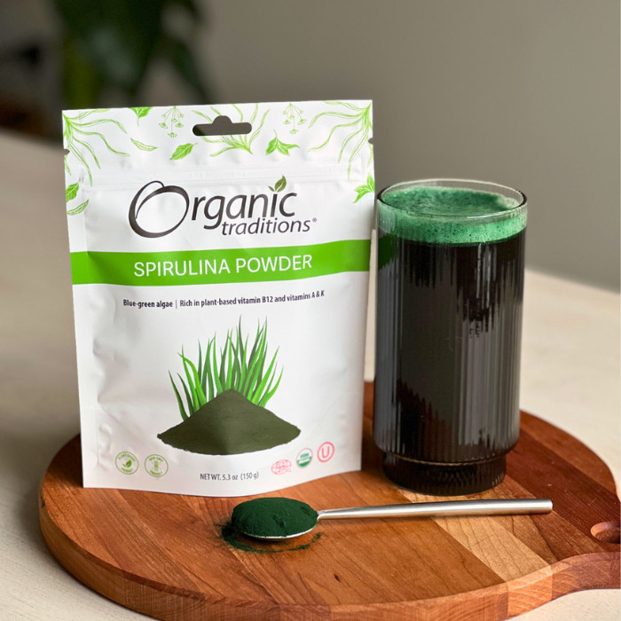 Organic Traditions Spirulina Powder 150g