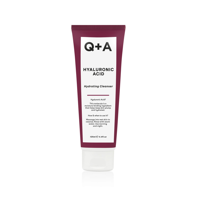 Q+A Hyaluronic Acid Hydrating Cleanser 125ml
