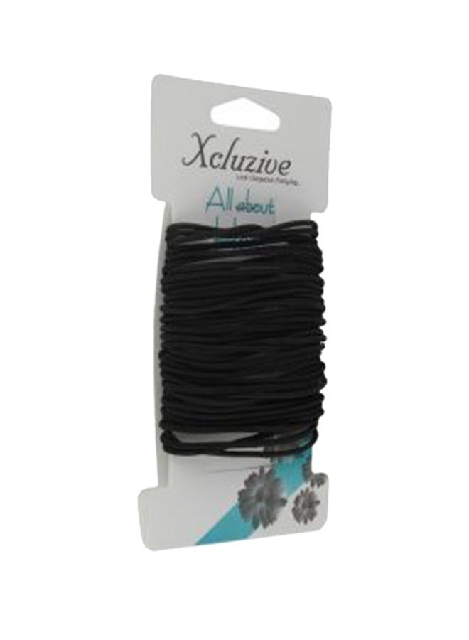 Xcluzive  Thin Pony Tailers Set Multicolour 40 Piece