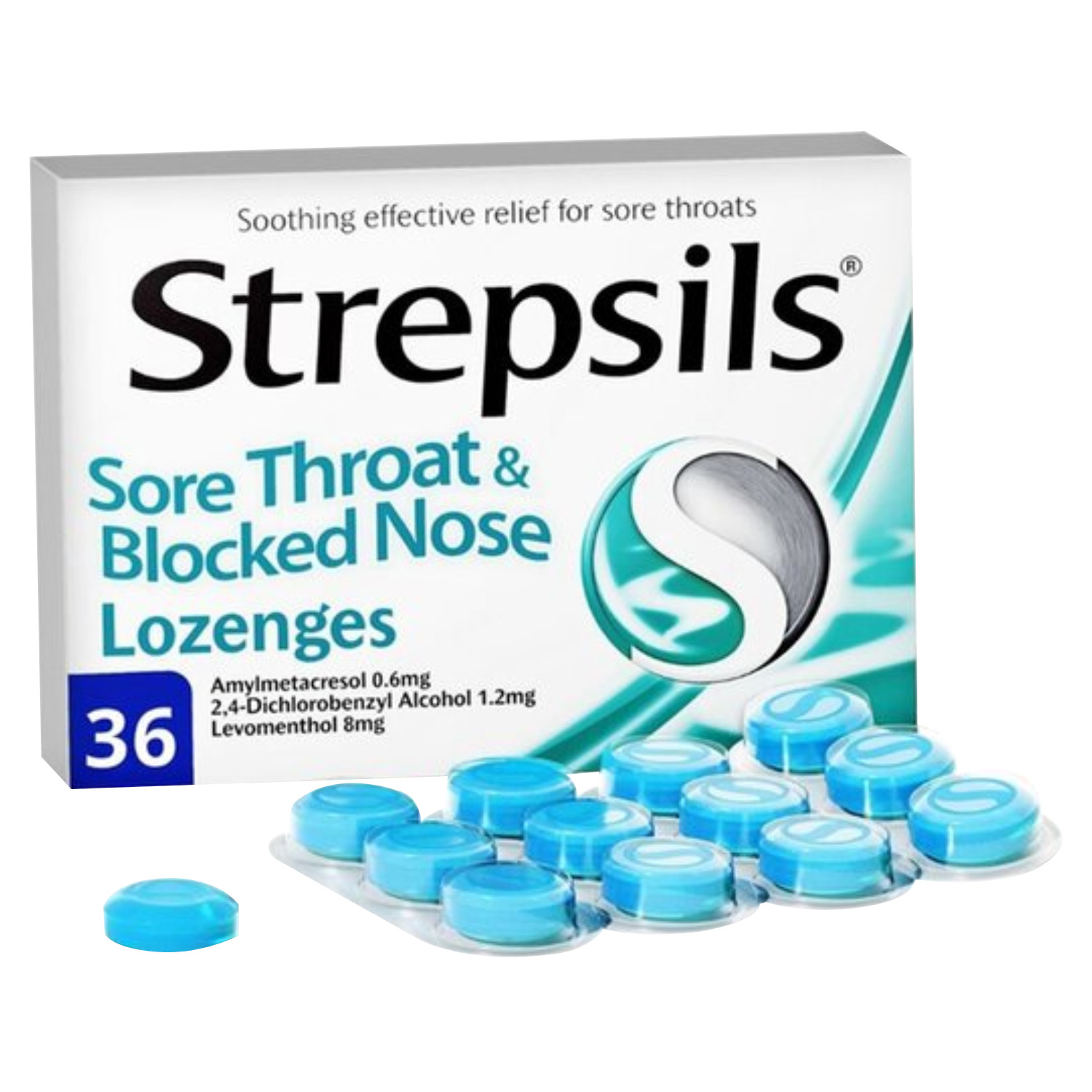 Strepsils Menthol Lozenges 36'S