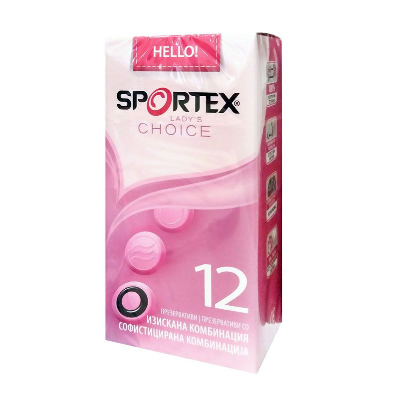 Sportex Lady's Choice Condoms 12'S