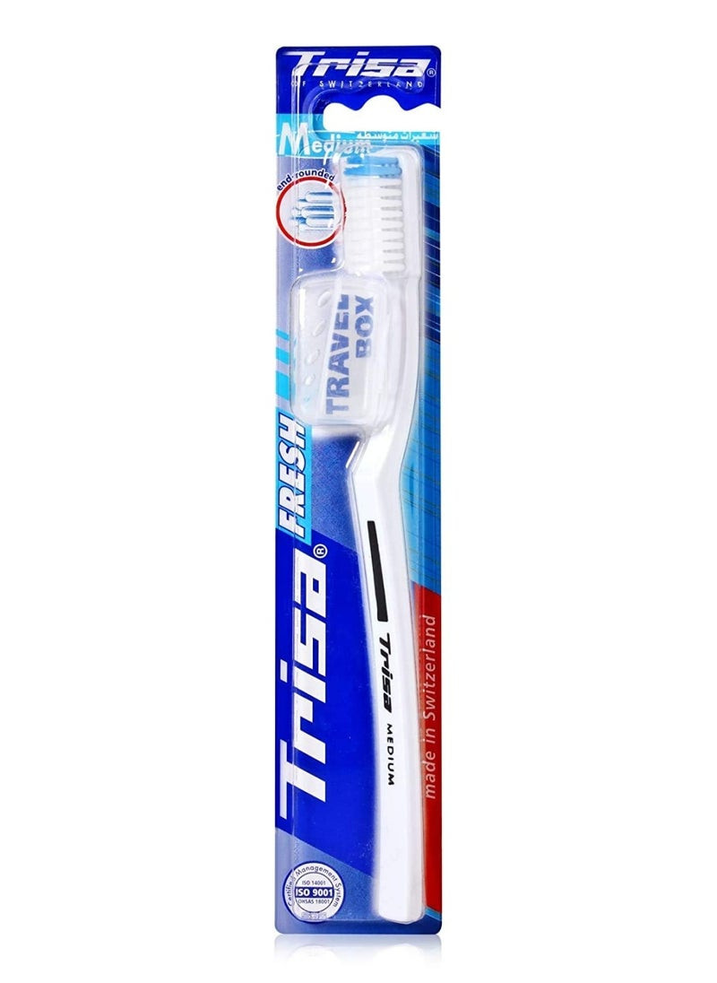 TRISA Medium Fresh Toothbrush