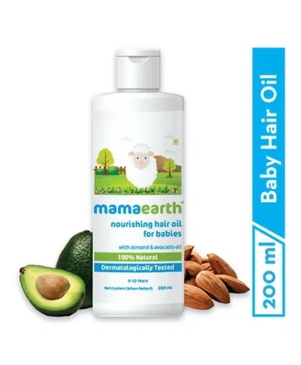 Mamaearth Baby Hair Oil  200ml