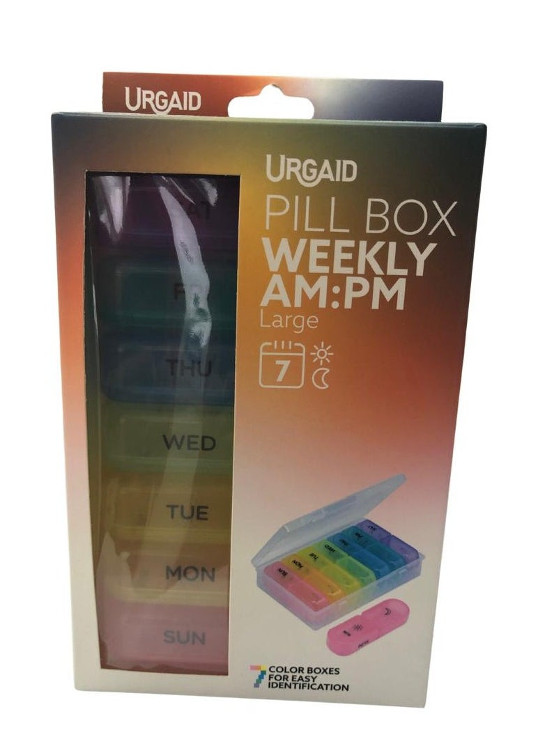 URGAID Weekly AM:PM  Pill Box