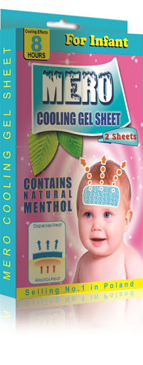 Mero Cooling Gel Sheet For Infant 4'S