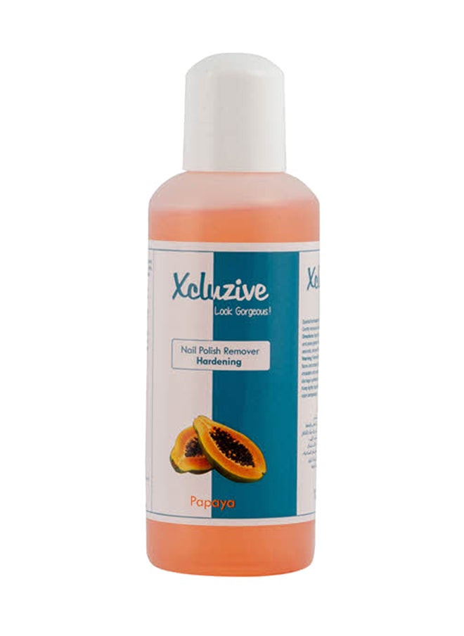 Xcluzive 120Ml Nail Polish Remover - Hardening Papaya