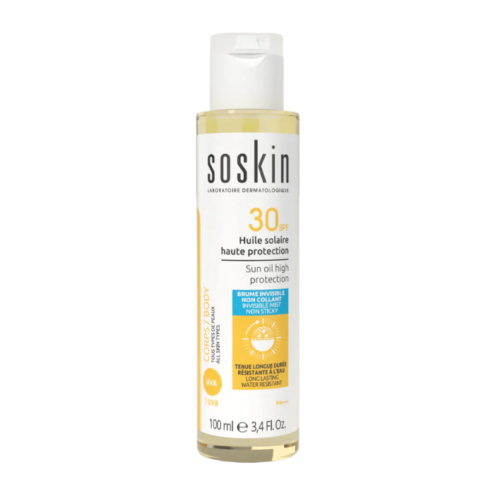 Soskin 30 SPF Sun Oil High Protection 100ml