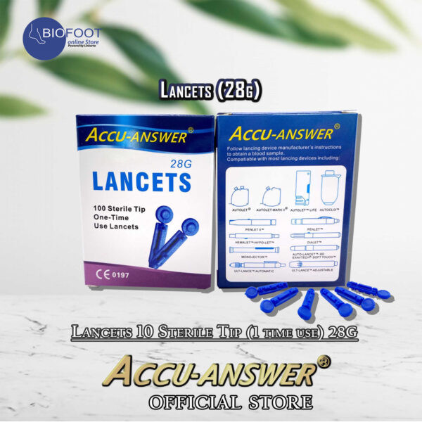 Accu Answer Blood Lancets 100s