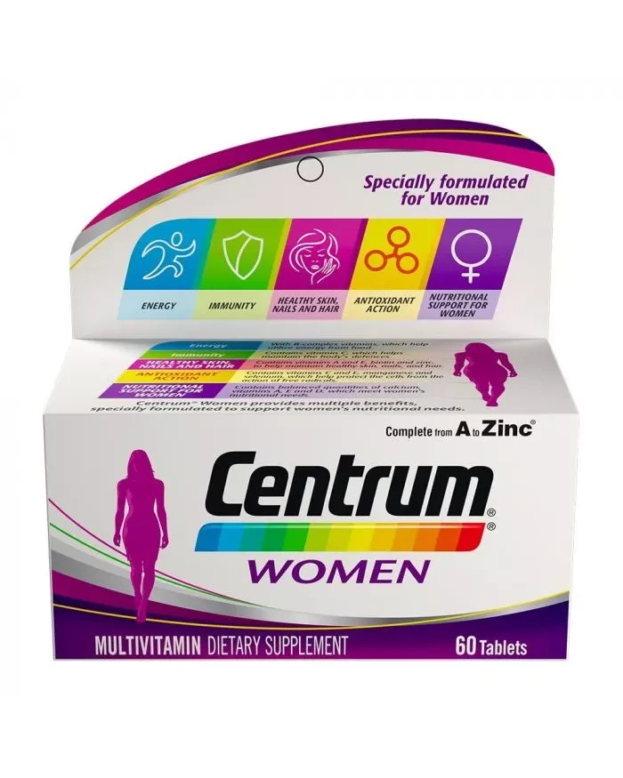 Centrum For Women Multivitamin Tablets 60's