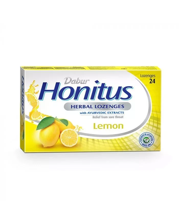 Dabur Honitus Herbal Lozenges Lemon 24's
