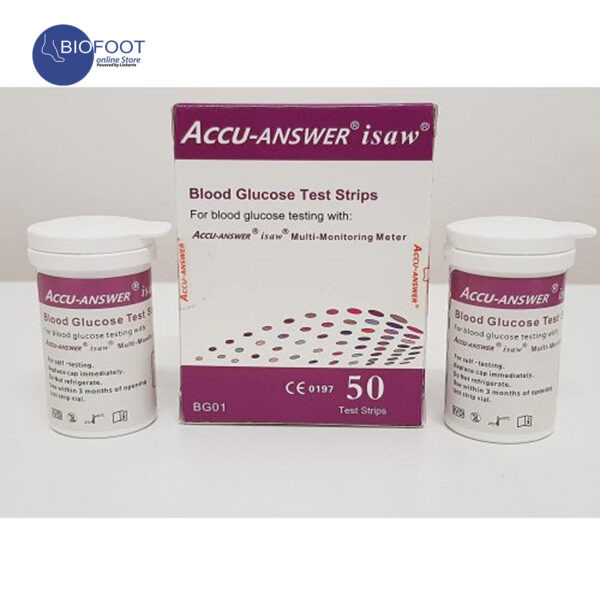 Accu Answer Glucose 50 Test Strips