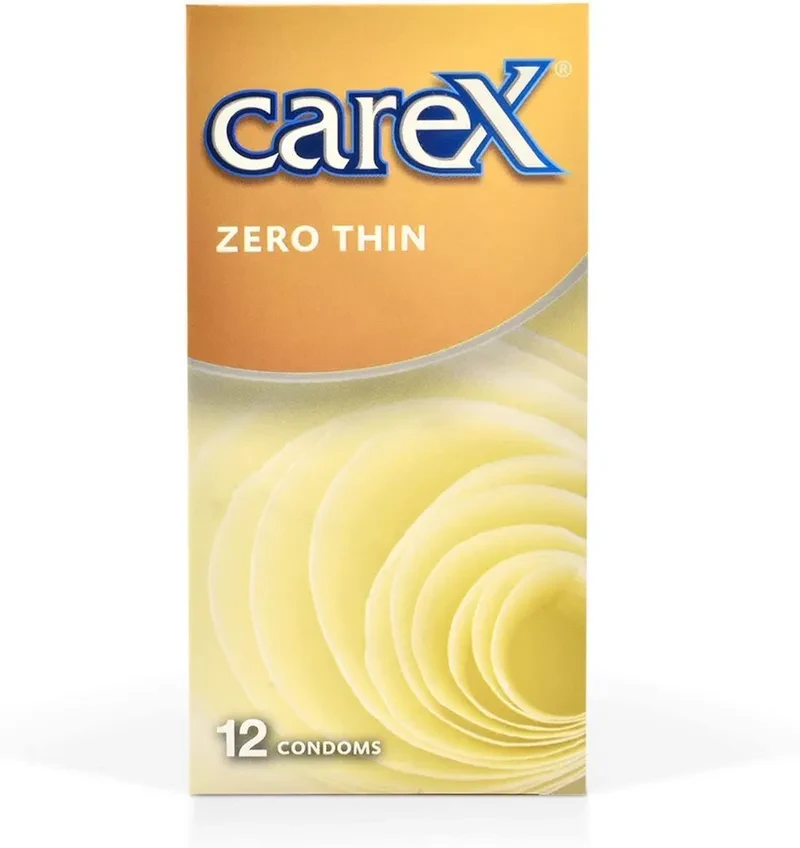 Carex Zero Thin Condoms 12'S