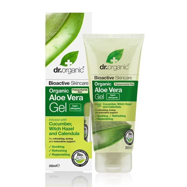 Aloe Vera Gel With Cucumber, Witch Hazel & Calendula 200Ml