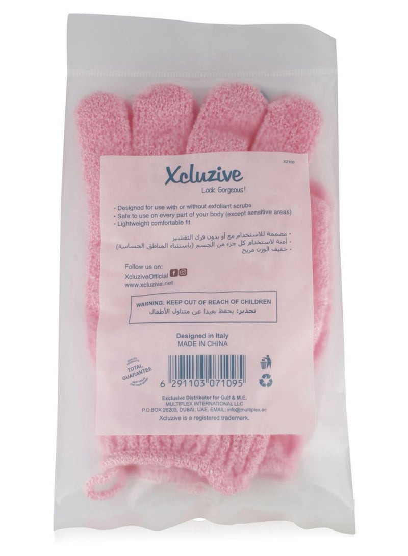 Xcluzive Multicolor Bath Gloves