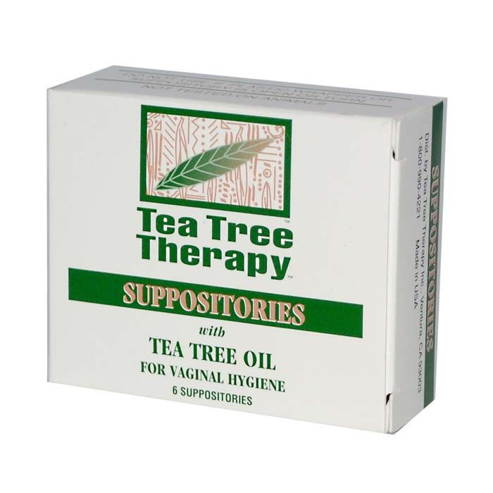 Tea Tree Therapy Suppositories With Tea Tree Oil 6's