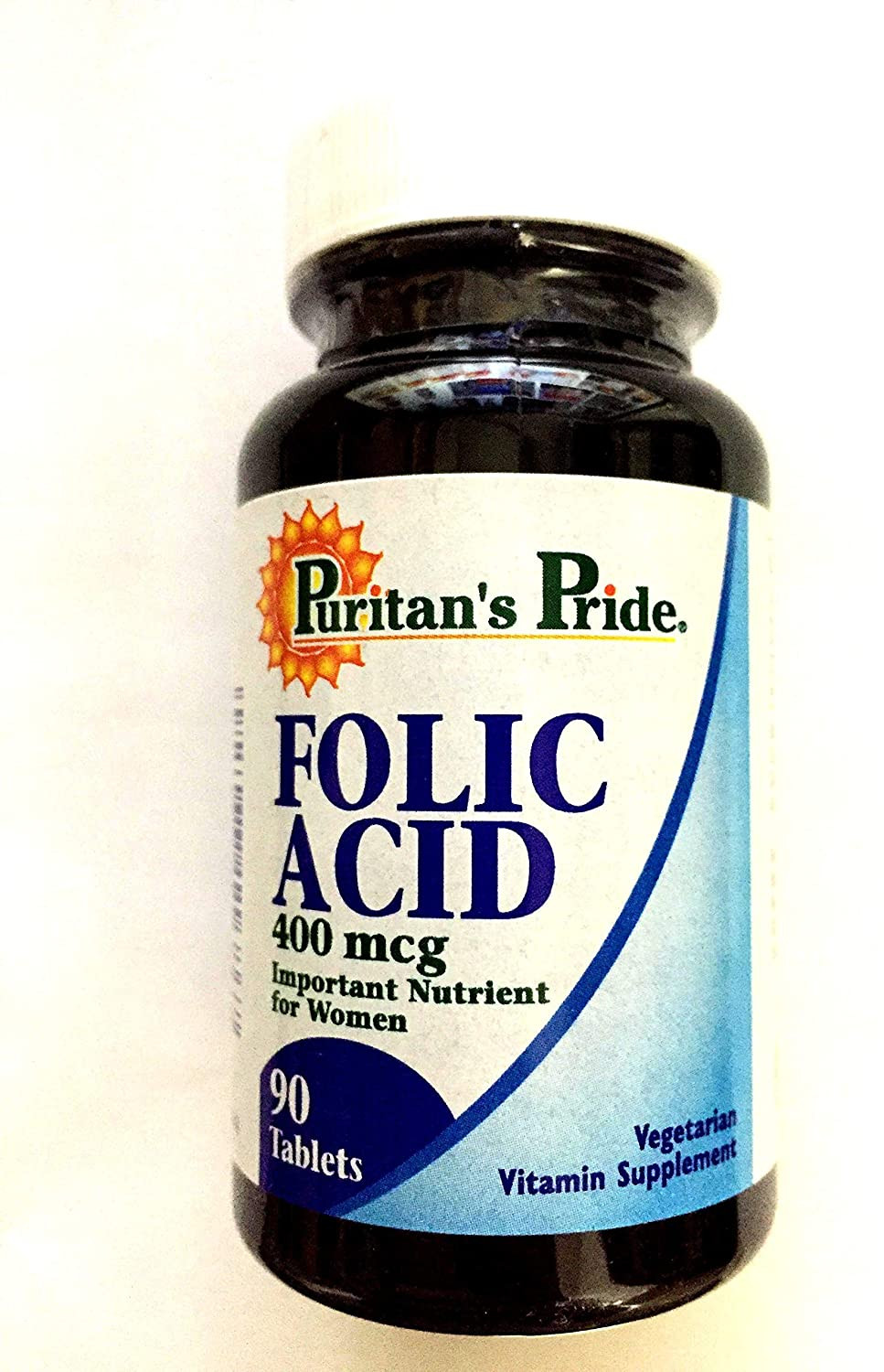 PURITAN'S PRIDE FOLIC ACID 400 MCG 90'S