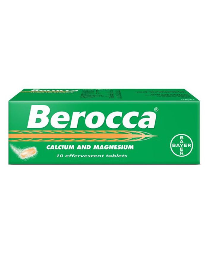 Berocca Calcium And Magnesium Effervescent Tablets 10'S